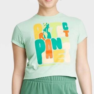 Happy Earth Women’s Earth Day Protect our Planet Crop Shirt - Jade L